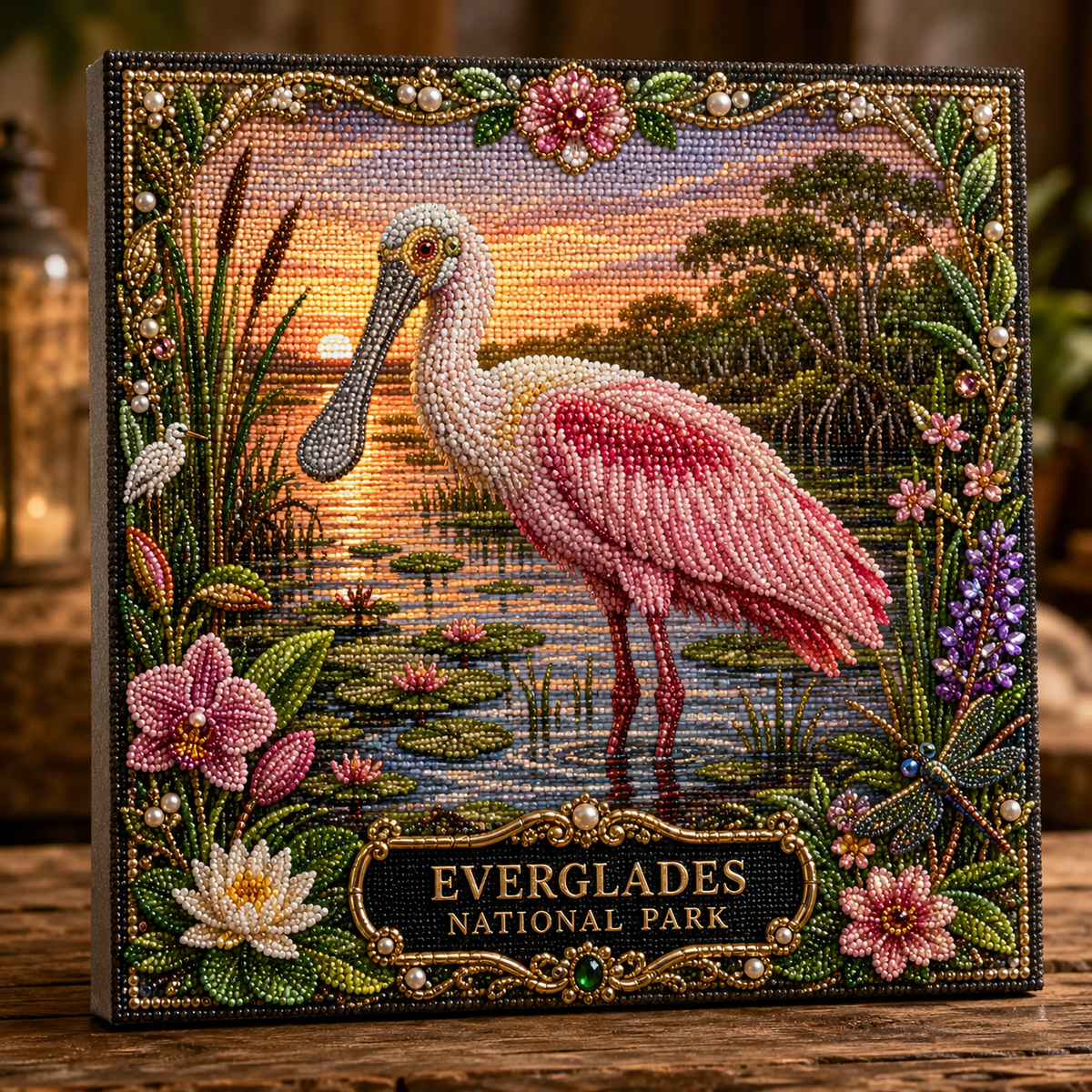 America’s National Parks Pearl Art Kit 🏞️✨ – DIY Beaded Landscape Wall Art