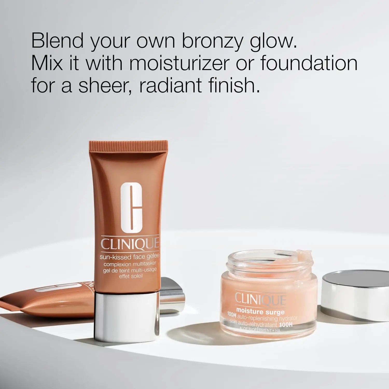 Clinique Sun-Kissed Glow and Moisture Surge 100H Duo