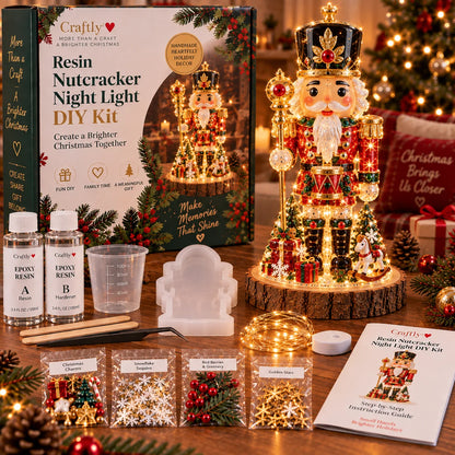 Royal Nutcracker resin Christmas night light style