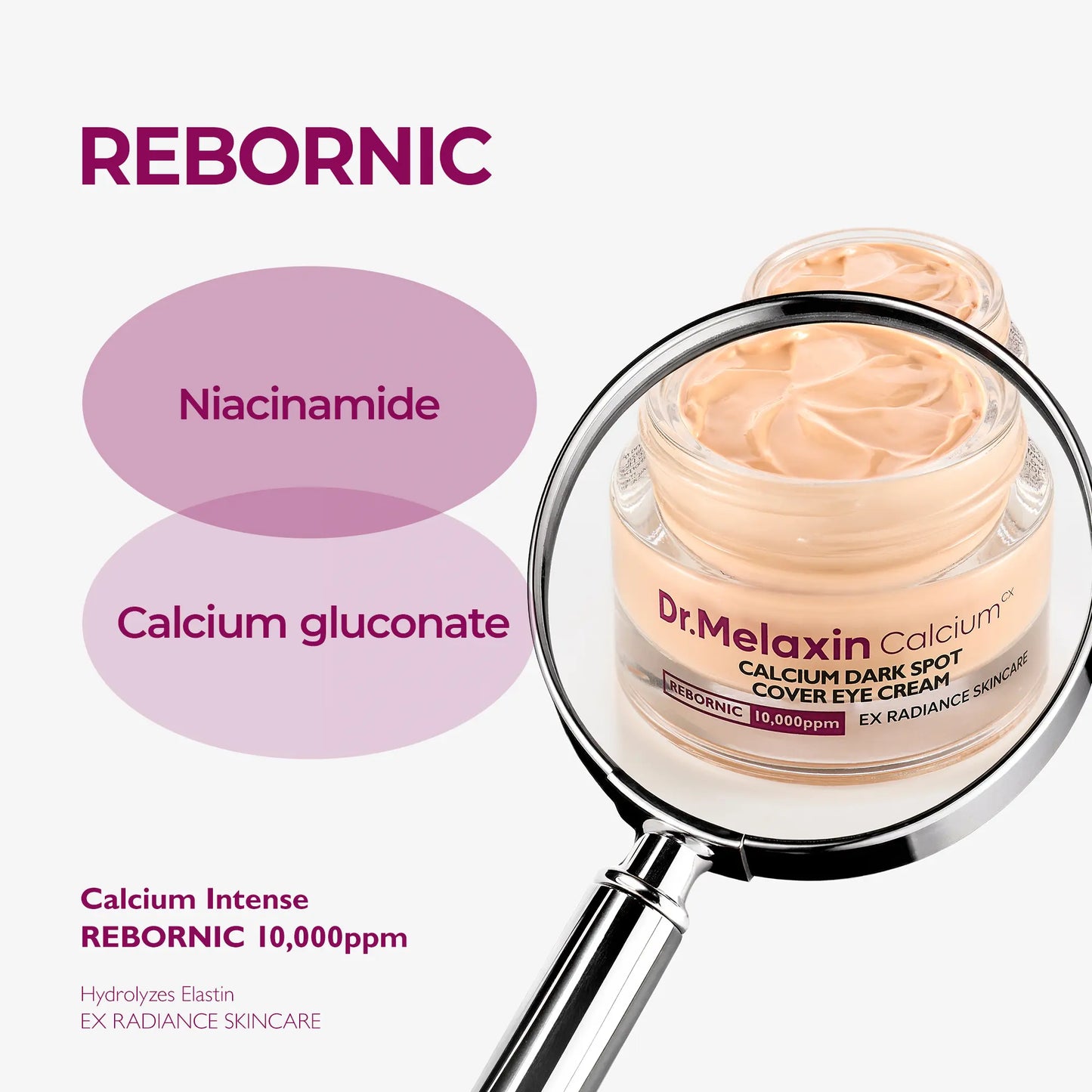 REBORNIC 10,000ppm with niacinamide and calcium gluconate
