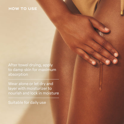 How to apply Saltair Vitamin C Body Serum