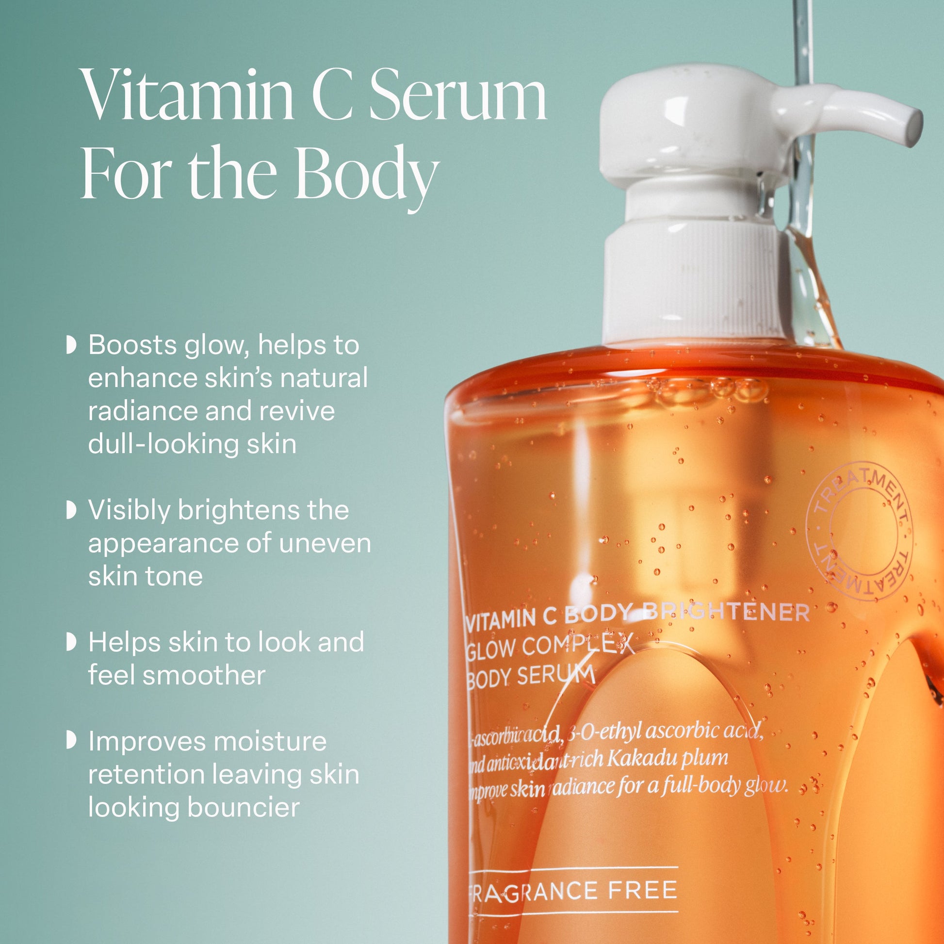 Saltair Vitamin C Body Serum full-body glow and hydration benefits