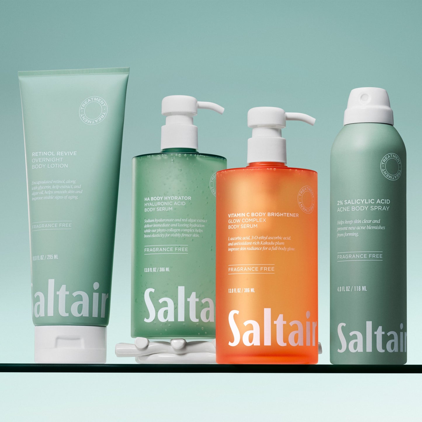 Saltair Vitamin C body care collection
