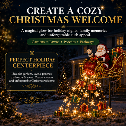 Solar Christmas garden lights - image 1