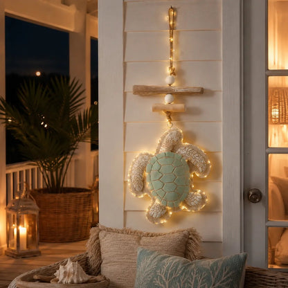 ⭐2026 USA Sale: Up to 50% OFF-🌊 Lighted Coastal Sea Turtle Wall Decor with Remote