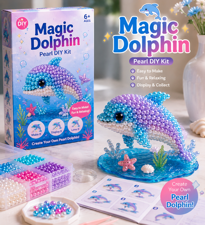 Lumiivia Magical Ocean Friends Pearl DIY Kit - 12 Designs to Create & Collect