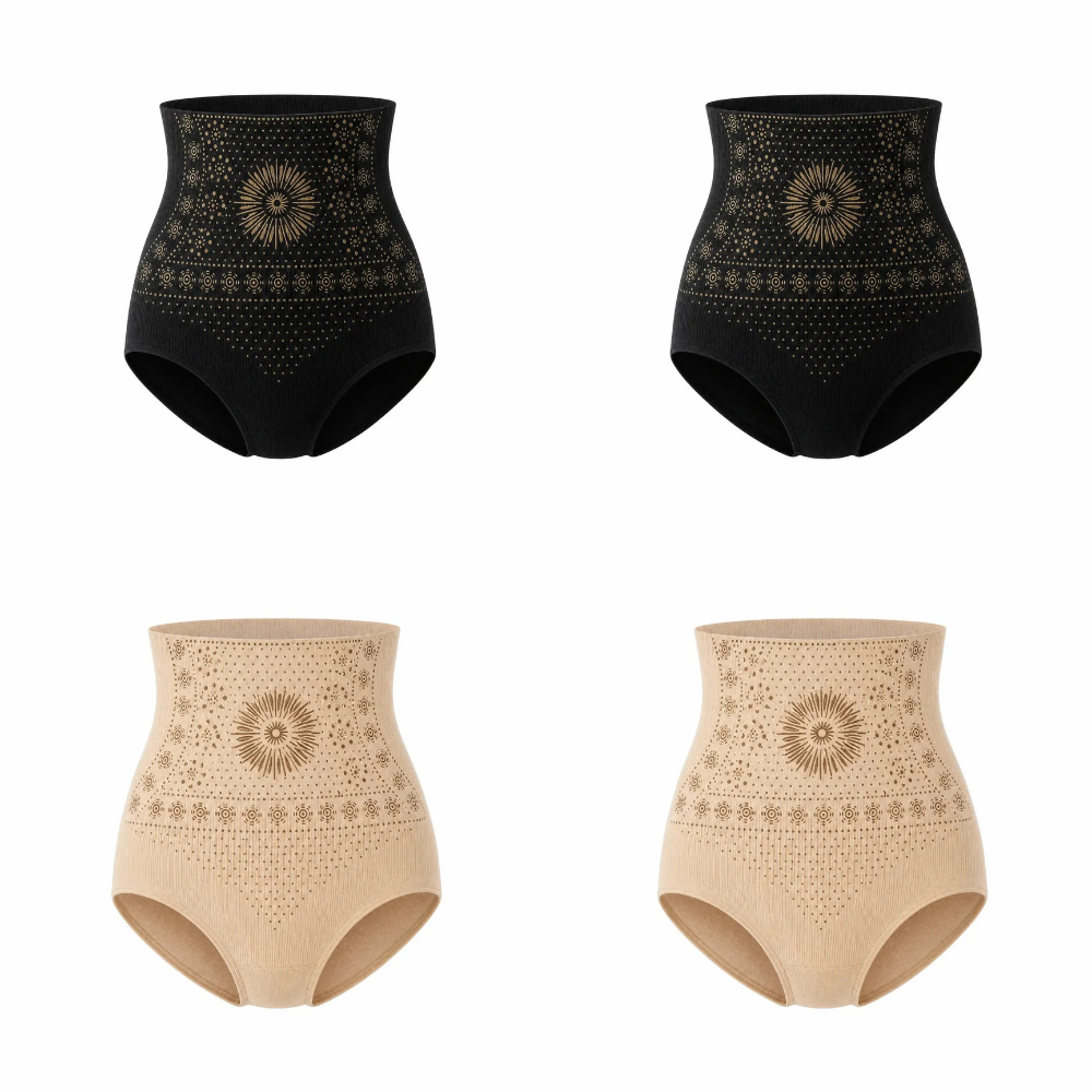 🌸 4-in-1 Shaping and Fat-Burning Microfiber Shorts
