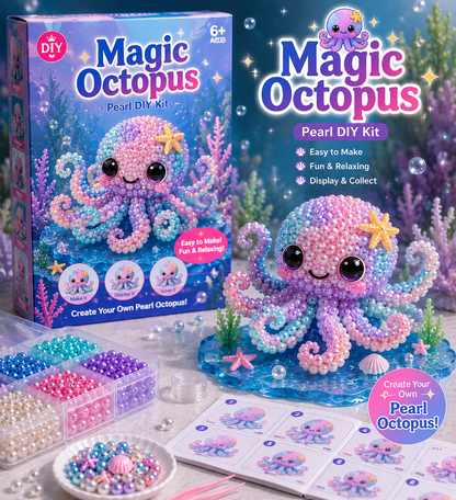 Lumiivia Magical Ocean Friends Pearl DIY Kit - 12 Designs to Create & Collect
