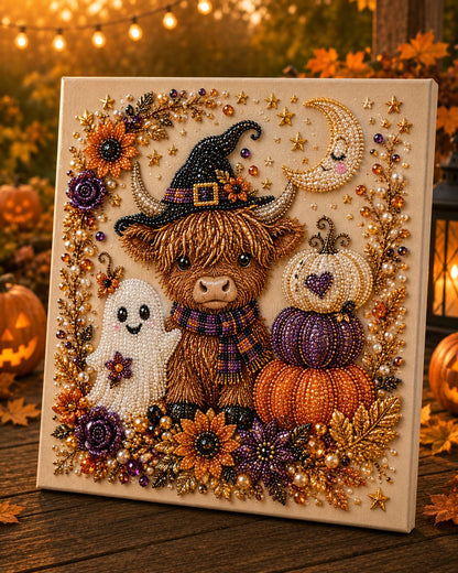 Lumiivia Halloween Pearl Art DIY Kit - 6 Spooky-Cute Designs