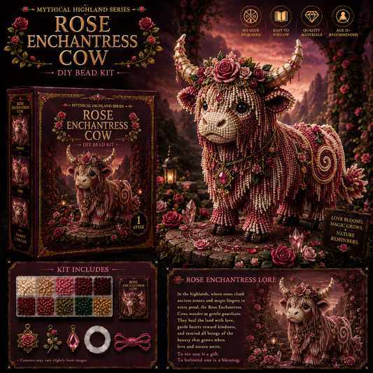 🔥 Mythical Highland 3D Beaded Animal DIY Kit Collection