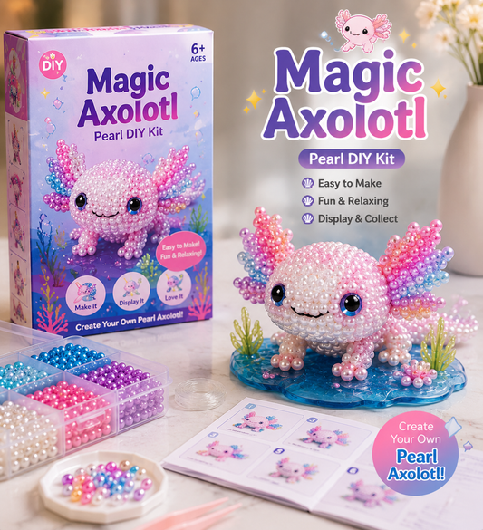 Lumiivia Magical Ocean Friends Pearl DIY Kit - 12 Designs to Create & Collect