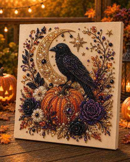 Lumiivia Halloween Pearl Art DIY Kit - 6 Spooky-Cute Designs