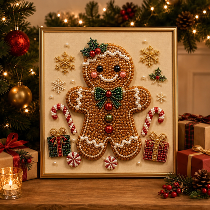 🔥 Limited Time 50% OFF 🎄✨ Create Your Own 3D Pearl Christmas Wall Art – A Sparkling Handmade Holiday Decoration! 💎