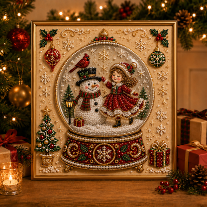 🔥 Limited Time 50% OFF 🎄✨ Create Your Own 3D Pearl Christmas Wall Art – A Sparkling Handmade Holiday Decoration! 💎