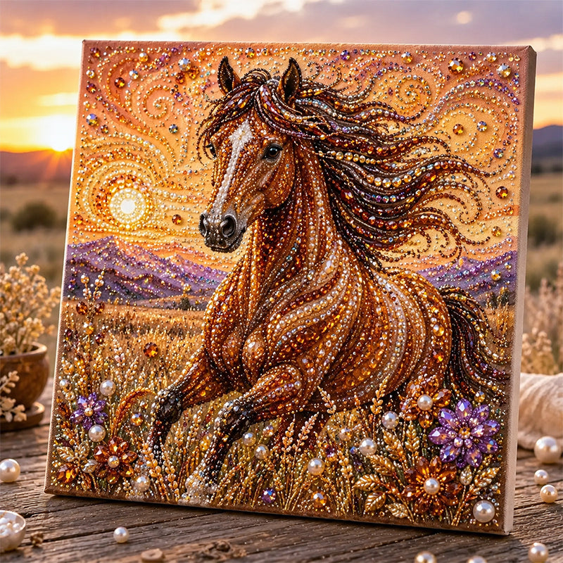 🔥 Last Day 49% OFF - Highland Cow Pearl Art DIY Kit – Relaxing DIY Craft to Create Stunning Coastal Artwork