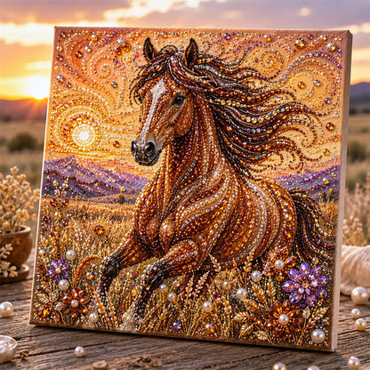 🔥 Last Day 49% OFF - Highland Cow Pearl Art DIY Kit – Relaxing DIY Craft to Create Stunning Coastal Artwork