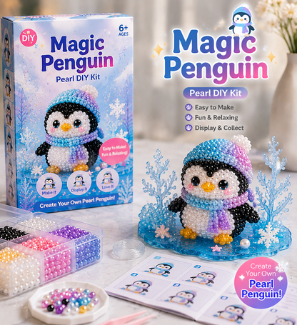 Lumiivia Magical Ocean Friends Pearl DIY Kit - 12 Designs to Create & Collect