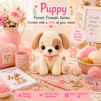 🌸 Forest Friends Crochet Collection™🔥Last 12 hours🔥🎁For Your Family❤