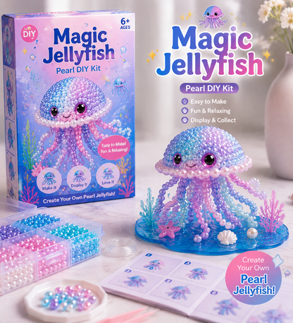 Lumiivia Magical Ocean Friends Pearl DIY Kit - 12 Designs to Create & Collect