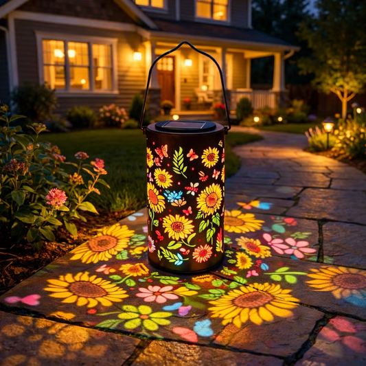 🔥2026 Spring Special Offer 49% OFF✨🌞Colorful Sunflower Glow Solar Garden
