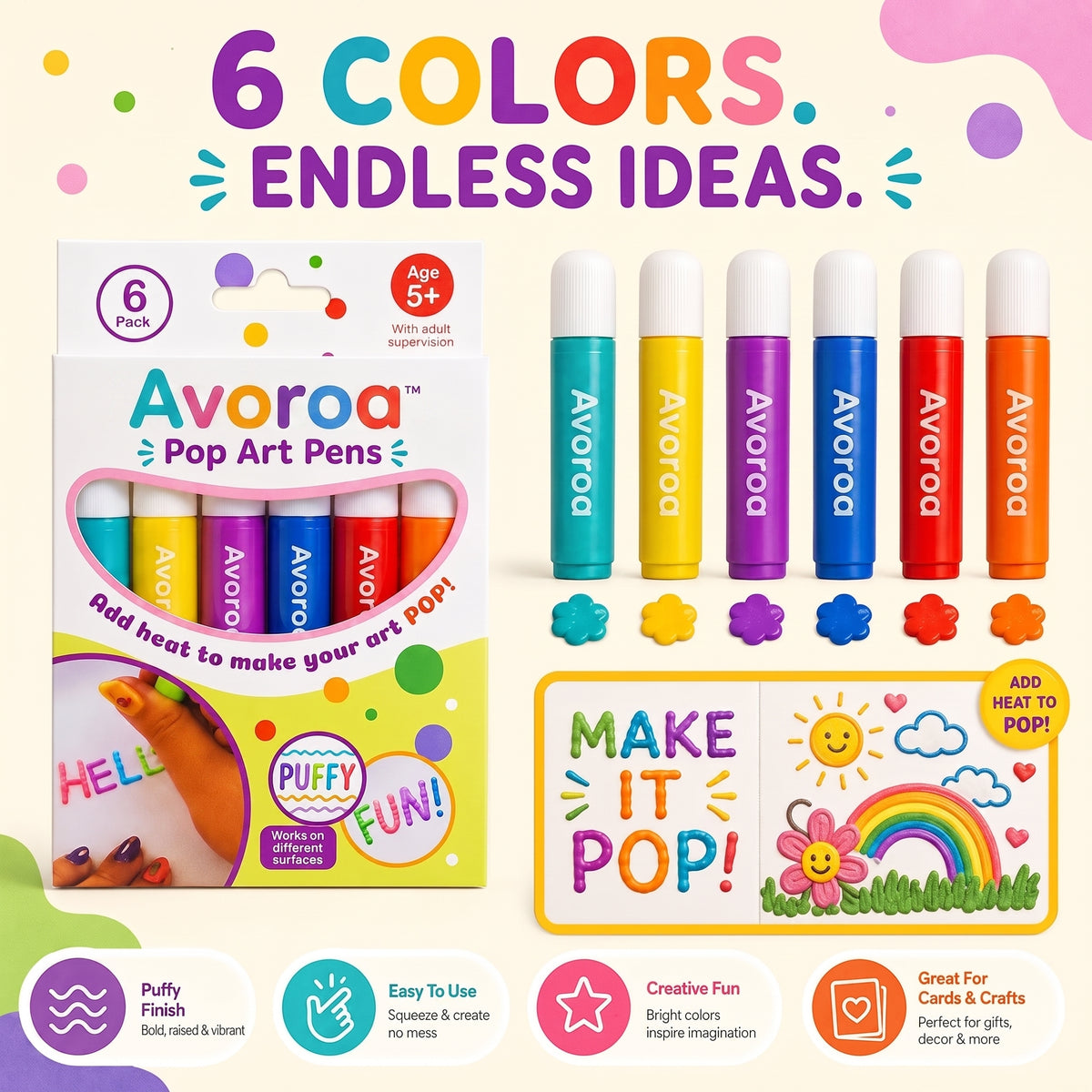 Lumiivia™ 3D Relief Art Pen – Turn Flat Drawings Into Touchable 3D Art