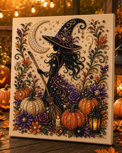 Lumiivia Halloween Pearl Art DIY Kit - 6 Spooky-Cute Designs