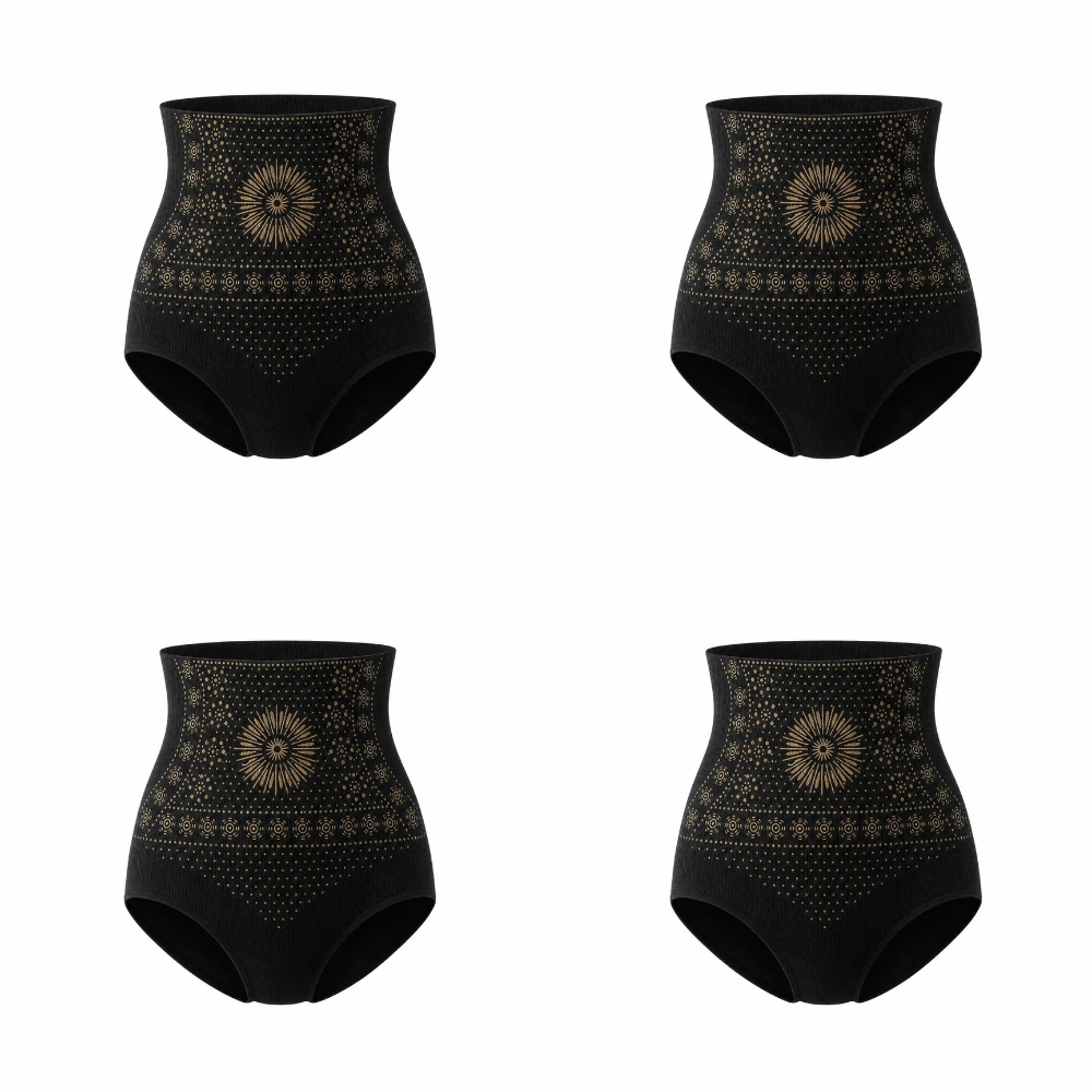 🌸 4-in-1 Shaping and Fat-Burning Microfiber Shorts