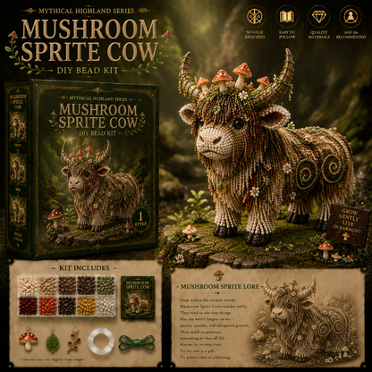 🔥 Mythical Highland 3D Beaded Animal DIY Kit Collection