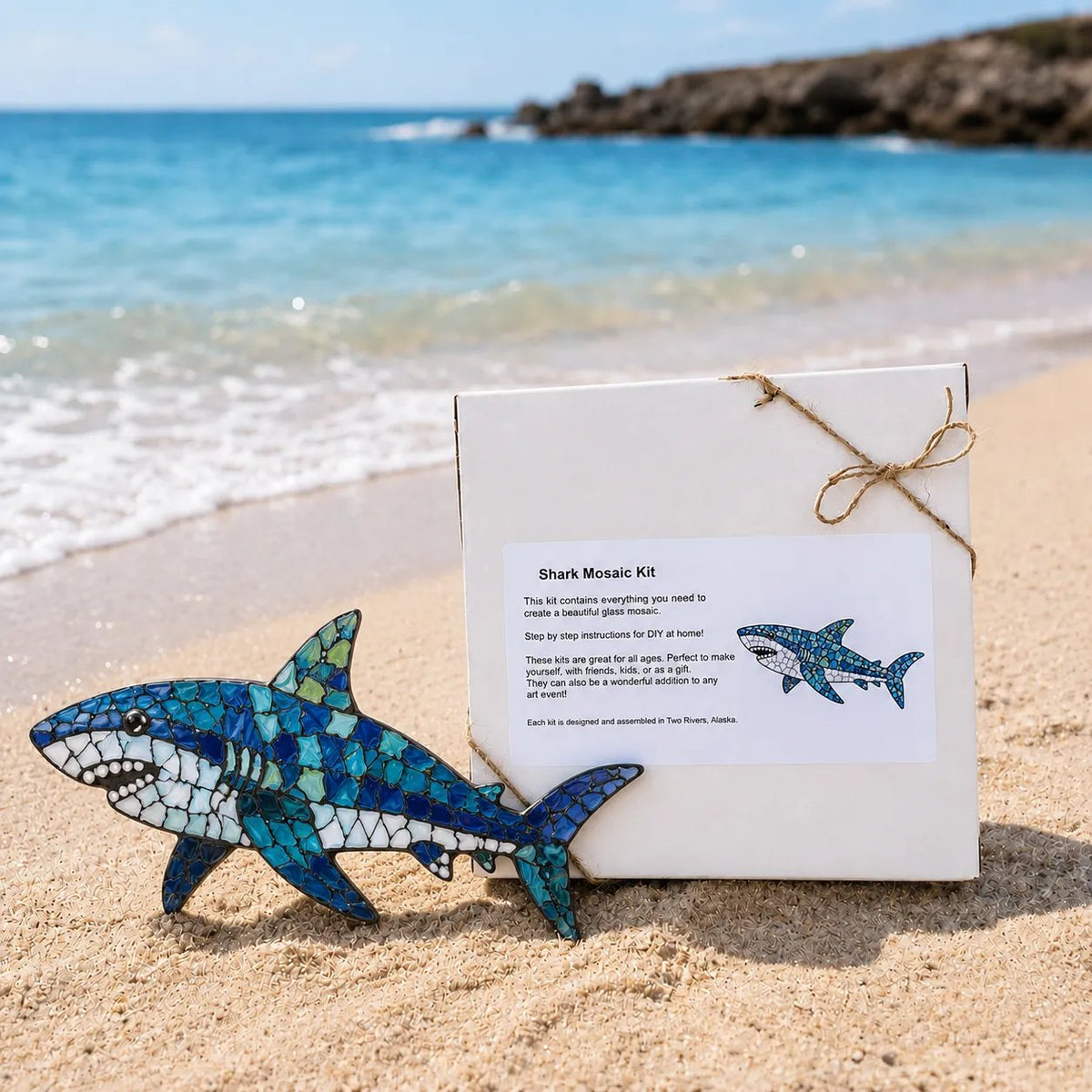 🔥 LAST DAY 59% OFF – 🌊 Octopus Mosaic Kit | Beginner-Friendly DIY Glass Craft with Step-by-Step Instructions