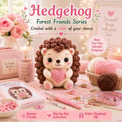 🌸 Forest Friends Crochet Collection™🔥Last 12 hours🔥🎁For Your Family❤