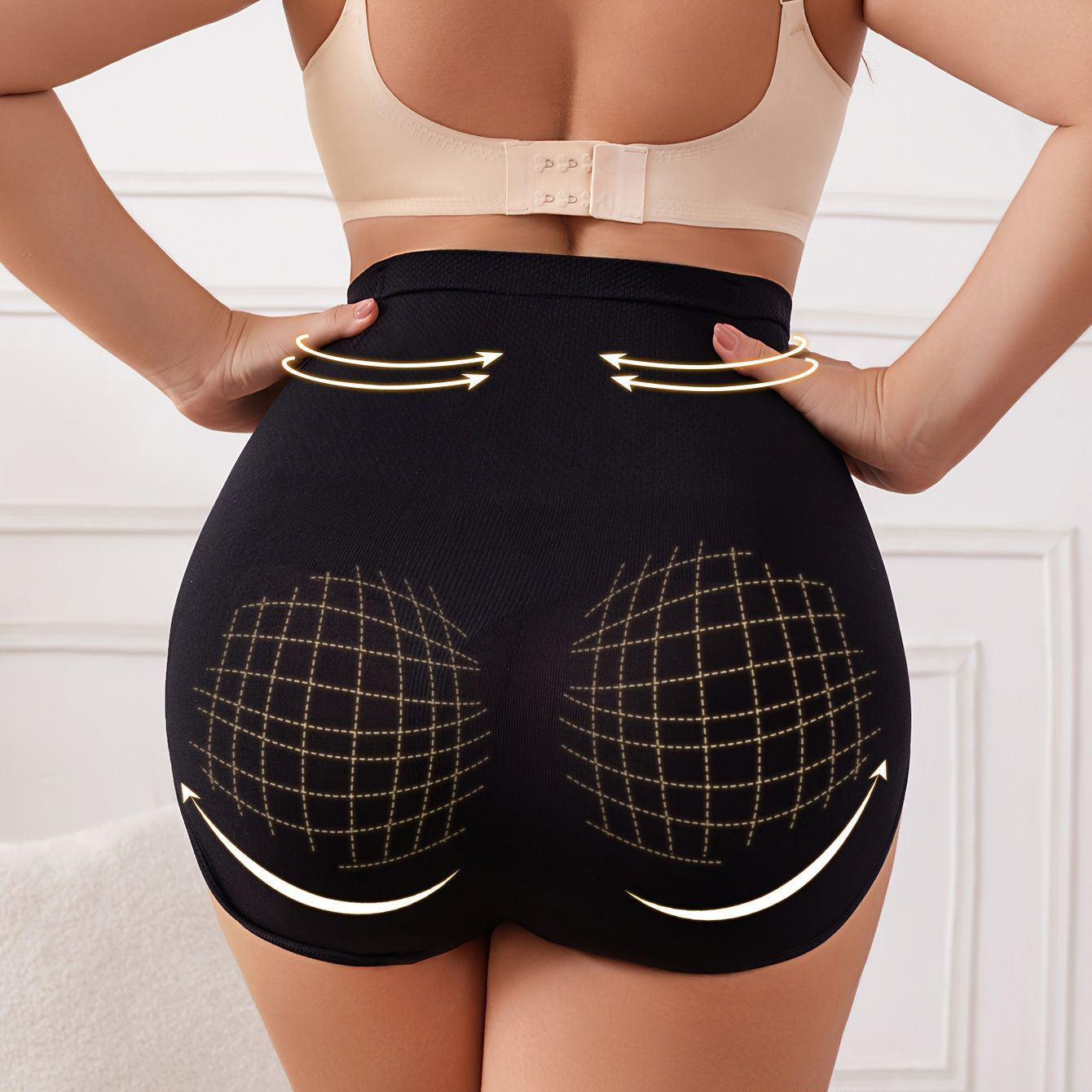 🌸 4-in-1 Shaping and Fat-Burning Microfiber Shorts