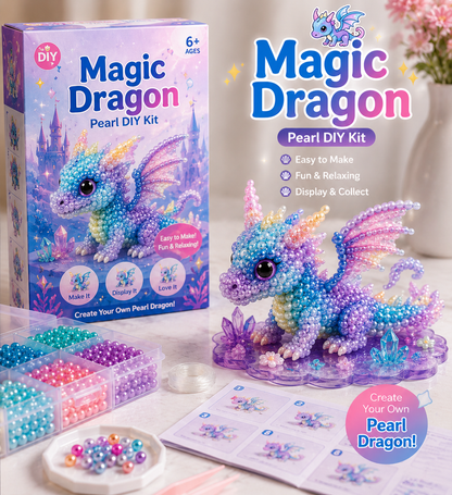 Lumiivia Magical Ocean Friends Pearl DIY Kit - 12 Designs to Create & Collect