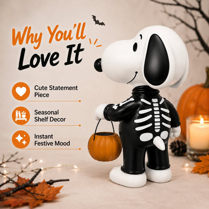 🎃 Light Up Halloween with the Cutest Skeleton Pup! 🐶✨